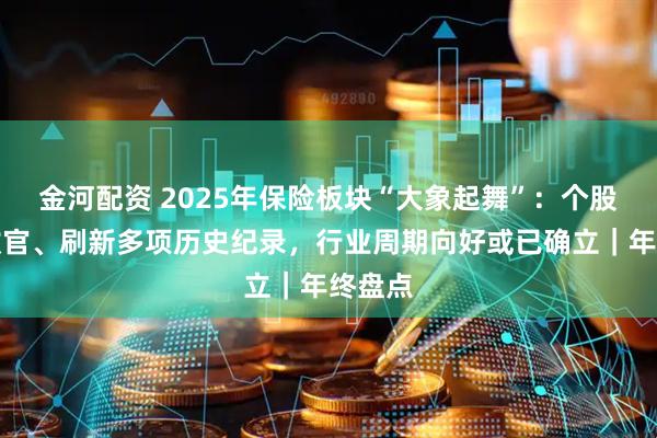 金河配资 2025年保险板块“大象起舞”：个股普涨收官、刷新多项历史纪录，行业周期向好或已确立｜年终盘点